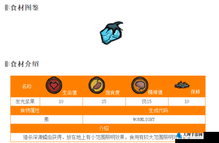 饥荒游戏中荧光果获取途径与代码图鉴详解